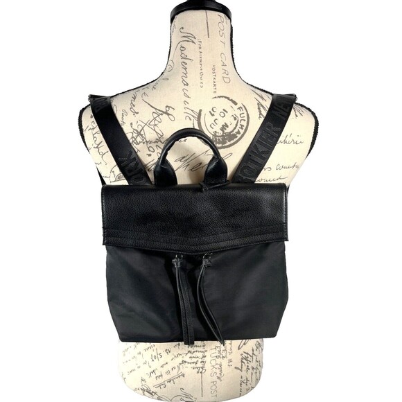 Botkier Handbags - Botkier New York Women's Backpack Purse Black Faux Leather EasyAdjustable Straps